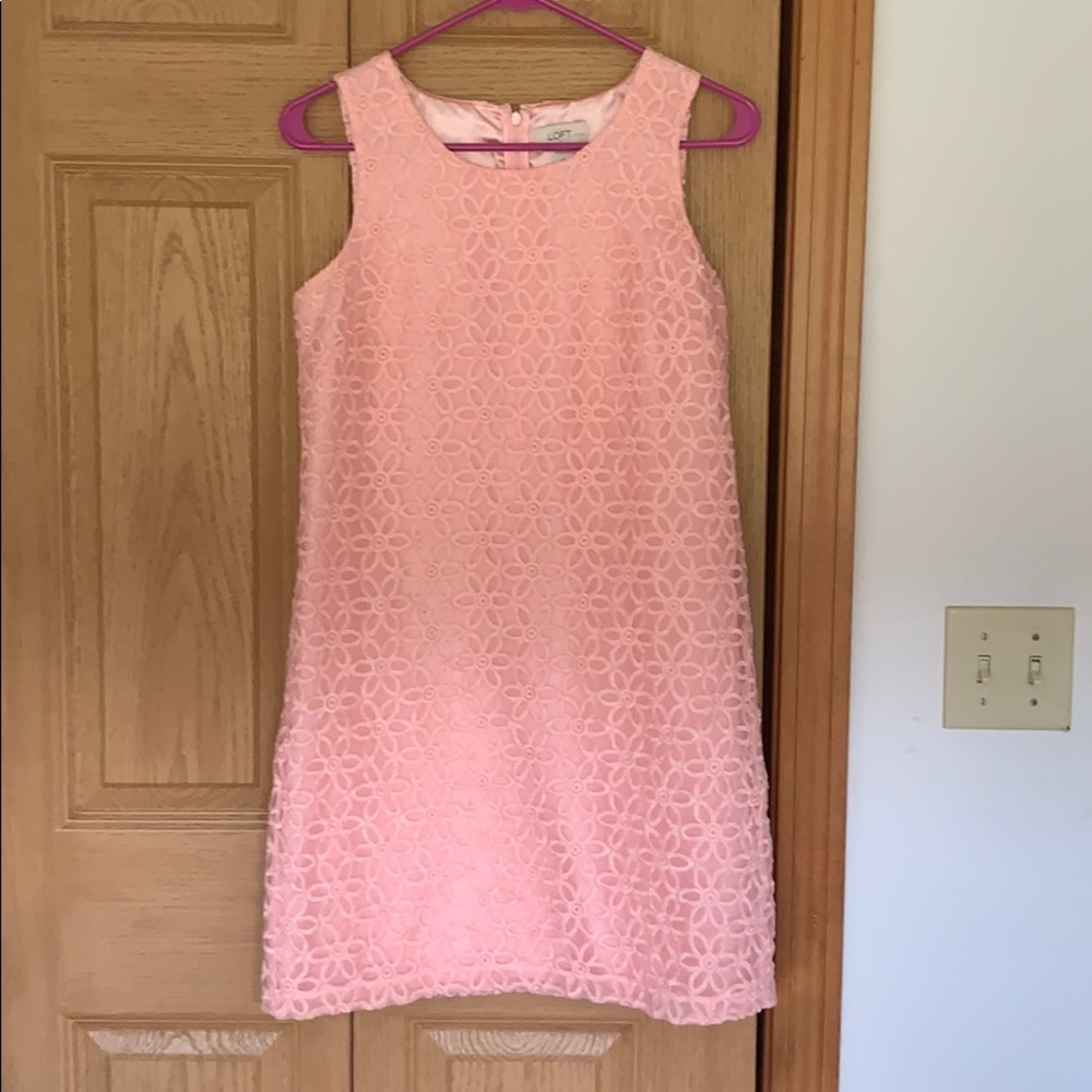 Pink Loft flower dress